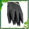 Black plastic lawn edging stakes