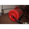 Heavy duty steel drum garden lawn rollers