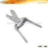 SGA0019 5" gardening tool small stainless steel pruner scissors with spring