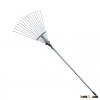 Professional garden supplier easy working telescopic leaf rake 22 teeth ,Lawn rake