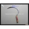 agricultural sickle S202 14" with wooden handle