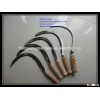 agricultural sickle 4/0 2500 with wooden handle for Ethiopia market
