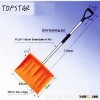 Aluminum handle plastic snow shovel Telescopic snow shovel