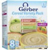 Gerber 2nd Foods Baby Cereal - Variety Pack - 4.23 oz - 8 pk