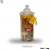 Colorful Dried Flower Glass Vase