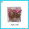 Potpourri Glass Vase Artificial Flower