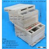 beehive box for beekeeping with 2 lever