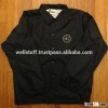 Custom coach jacket Nylon coaches jacket Hooded lightweight windbreaker jacket with custom lining