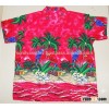 Macau parrot palm tree print hawaiian shirts