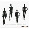 Cheap ABS black female full body mannequin