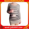 wholesale maternity clothes winter wear long sleeve beautiful design t-shirts