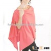 Custom bamboo spandex light orange full cover Baby Breastfeeding Nursing Cover and Poncho