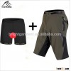 hot sale Mens cycling quick dry shorts breathable man bicycle shorts with Gel & Foam pad men rid