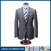 2015 new arrival latest pant coat picture men's 3 piece stripe suit with slim fit