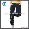 wholesale women's sportswear breathable fitness zumba cargo pants