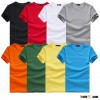 2016 Custom Bulk T-Shirt 100% Cotton High Quality Plain T-Shirt for Adult