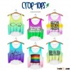 wholesale custom 3d print women crop tank top