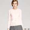 Fashion European Women Sweater Thin Solid Color New Spring Autumn Young Ladies Wool Sweater Cardigan