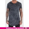 long tail t shirt, acid wash cotton t shirt