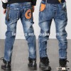 wholesale children jeans fashion boys denim jeans with Korea style