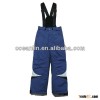 2013 New nylon taslon waterproof boys fashion blue ski pants for kids ski pant in ski & snow wea