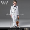 ELPA latest fashion casual cheap white party suits for young boy three pieces wedding tuxedo suits f