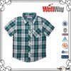 Latest stylish designer design long sleeve kids cotton flannel shirts