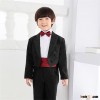 Top sale boys suit childern custom fit tuxedo fashion new design kids suit