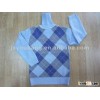 Turtleneck plaid boy sweater