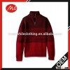 Kids Stripe Half Zip neck wool Sweater knitting patterns