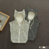 S64527A baby boys autumn vest 2016 gray cute kids waistcoat vests