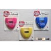 Sewing tools triangular colorful chalk wheel - pink/yellow/blue compact