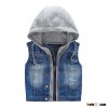 Wholesale Boutique Kid Boys Clothes Custom Denim Vests Of Online Shopping