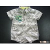 Baby's cotton camo print jumpsuit