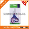 easy use kid stainless steel scissors with plastic handle