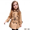 Baby Girls Jacket Kids Outerwear Toddler Trench Princess Coat Clothes Manufacturer Customization OEM