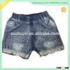 2016 new fashion jeans pants wholesale price fashion girls short jeans pants