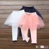 top quality little girls long pant, skirt leggings