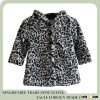 leopard print faux fur toddler girls coat