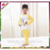Lovely grils sleepwear long seeves cartoon pattern pajamas for girl top quality girls pajamas