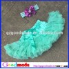tolder girl baby tutu skirt ruffle butt vintage pink and mint pettiskirt whole sale