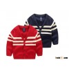 2016 children boy stripes sweater cardigan clothes