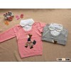 Hot sale beautiful girl clothing, young lady shirt collar sweater