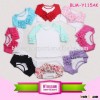 2016 Baseball sport tee shirts wholesale raglan plain custom cheap o-neck 3/4 sleeve mom and baby gi