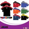 High Quality Wholesale 100% Cotton Polo Neck Printing Custom T Shirt