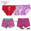 lovely little girls assorted colored panties/ briefs and boxer BSCI factory