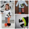 summer back to school girl stripe cotton dress boutique children frock kids clothes