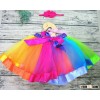 rainbow tutu for kids cheap girls ballet tutu party tutu