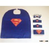 Children capes Halloween custum OEM service capes and mask 4 sets kids superhero capes