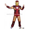 Children the avengers Iron man costume with musle .stretchy party clothes ,clothing for kid,3 sizes,